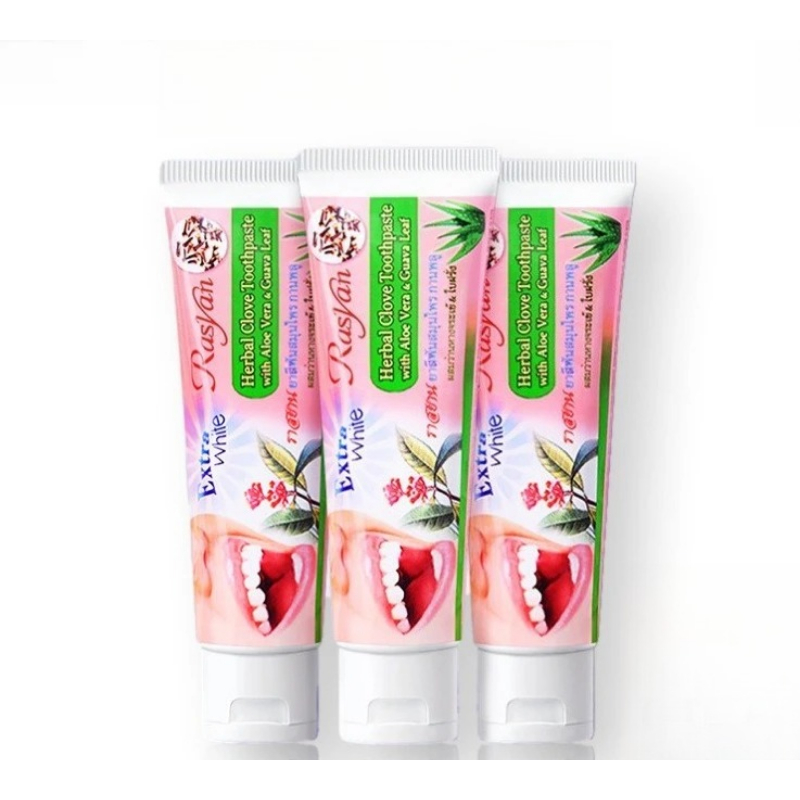 Teeth Whitening In Thailand - 태국 라시안 허벌 클로브 치약 -