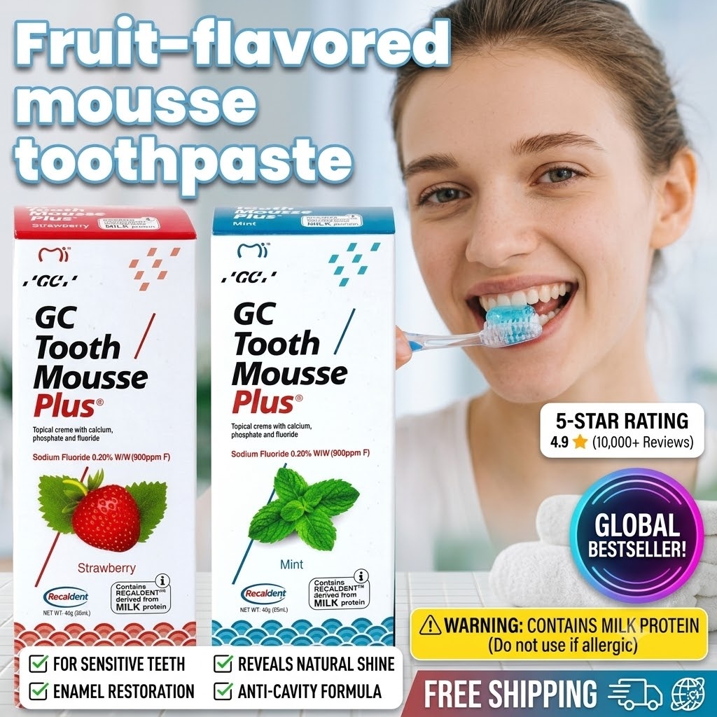 Teeth Whitening Cream - 50g GC 과일향 무스 치약 충치