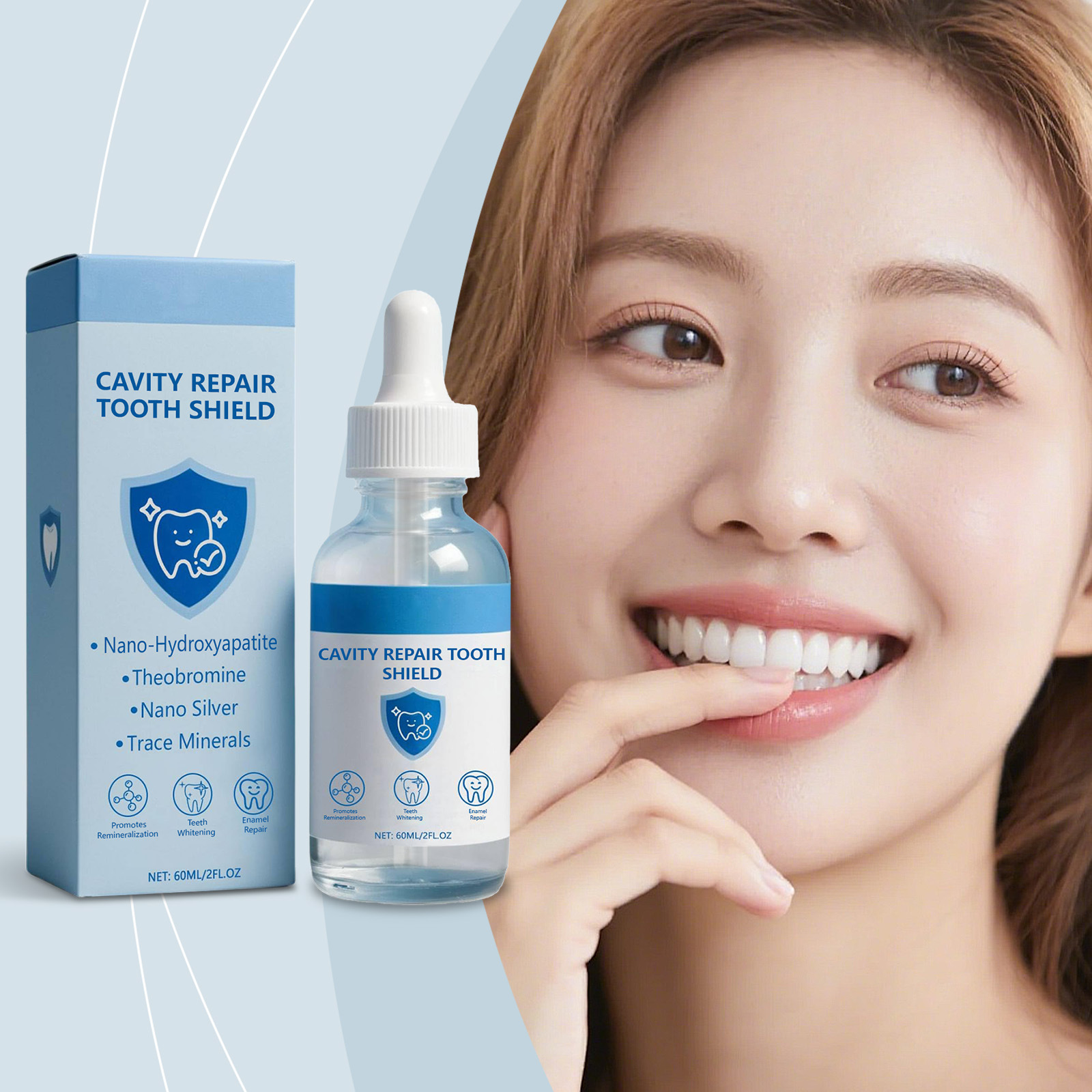 Teeth Whitening Serum - 충치 치료 치아 세럼 치아 얼룩
