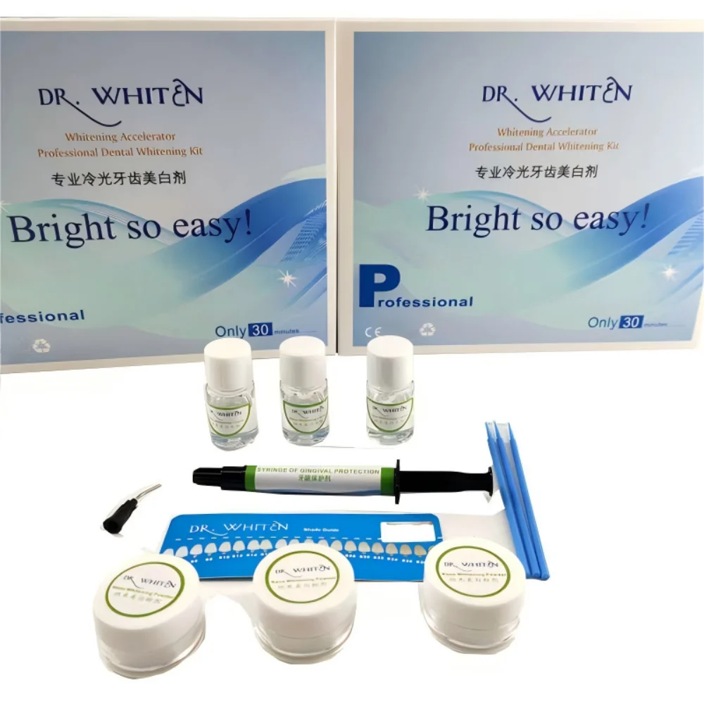 Teeth Whitening Near Me - 치아 미백 세트 35% HP 미백
