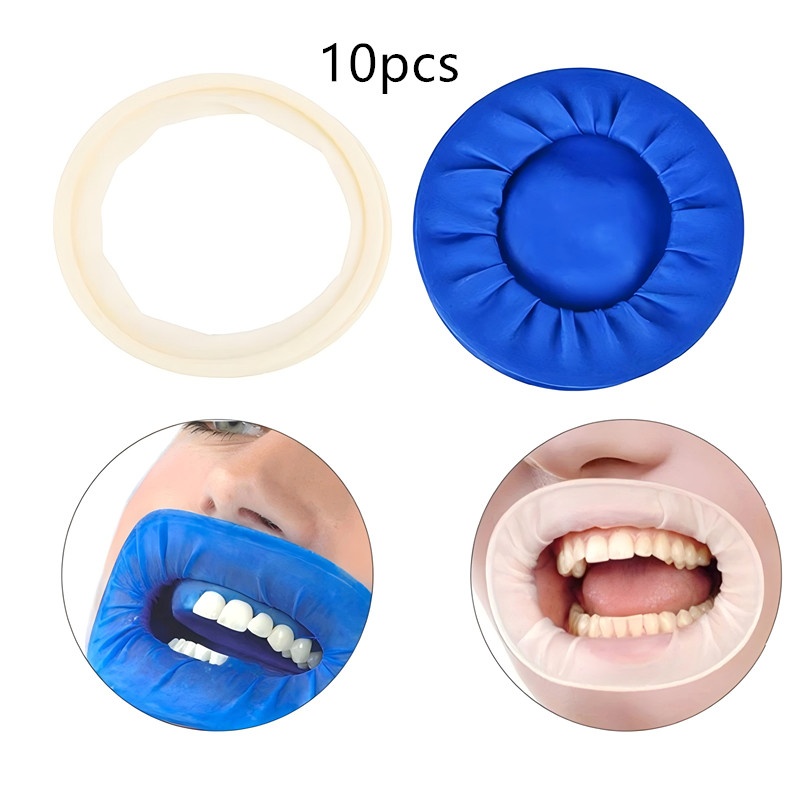 Teeth Whitening Gingival Barrier - 10Pcs 치과 고무 일회용 멸균 입
