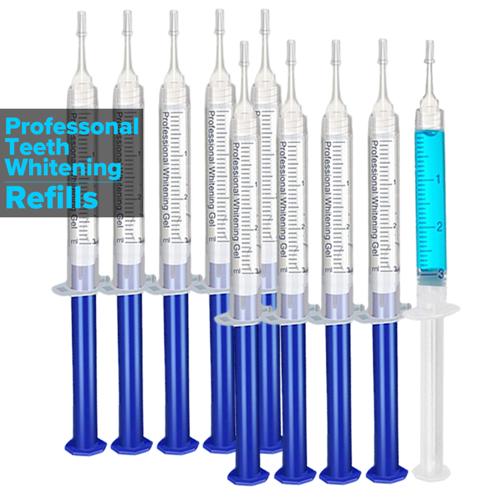 Teeth Whitening Near Me - 치아 미백 젤 리필 주사기 치아
