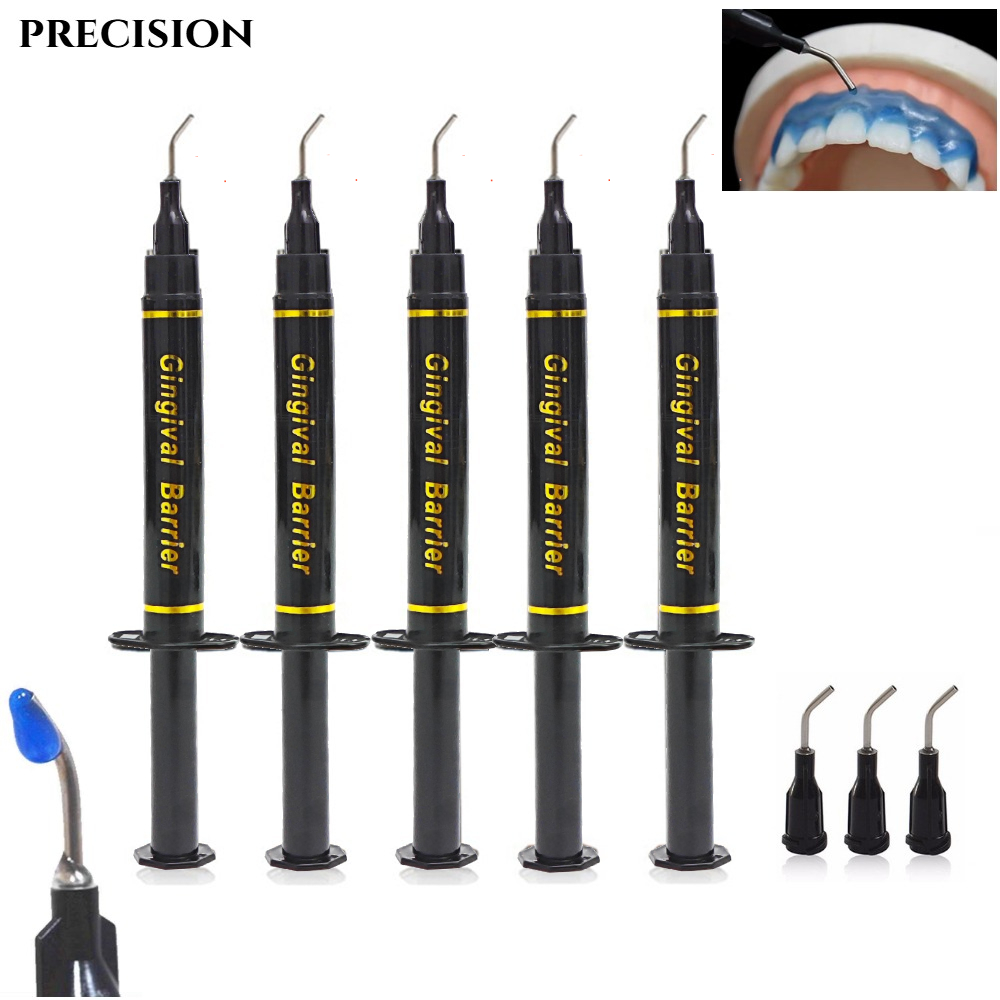Teeth Whitening Gingival Barrier - 5Pcs 1.5ML 치아 미백 잇몸 보호막/치과