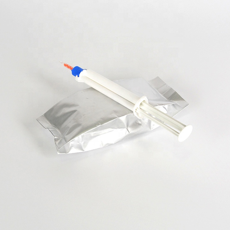 Teeth Whitening Gingival Barrier - 10/5/2개 치과용 듀얼 배럴 주사기 치아