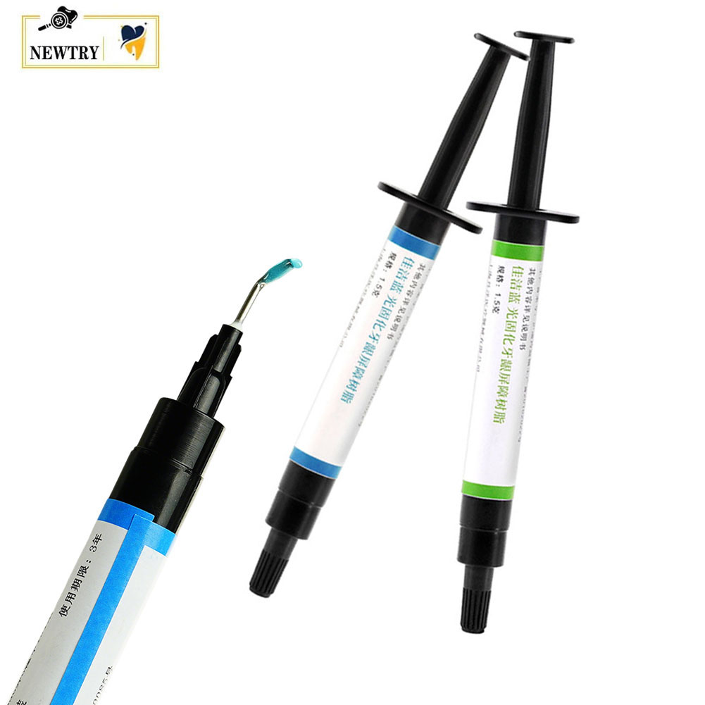 Teeth Whitening Gingival Barrier - 5개/팩 광중합 잇몸 보호 젤 치과용
