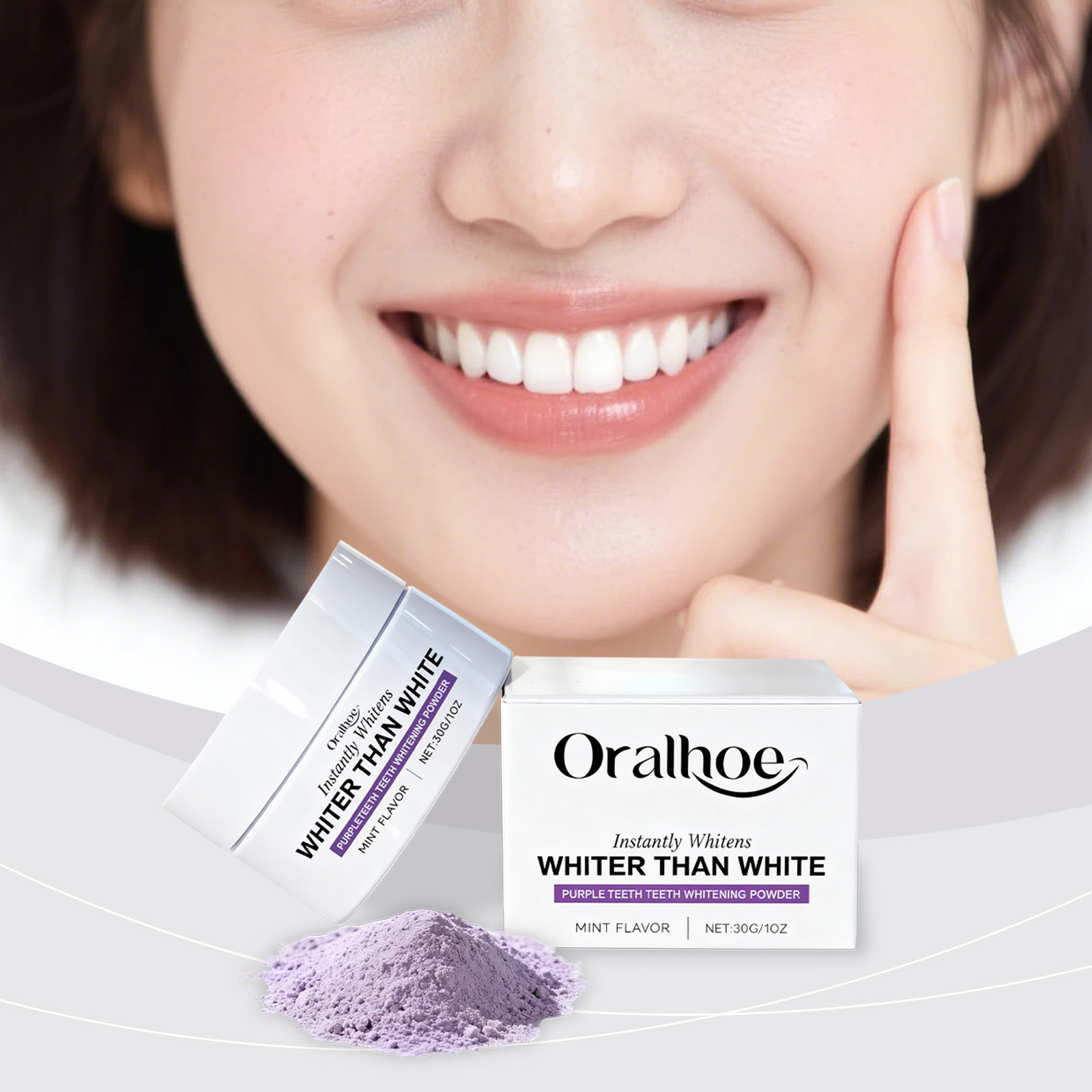 Teeth Whitening Xylitol - 자일리톨 퍼플 얼룩 제거 치약 신선한