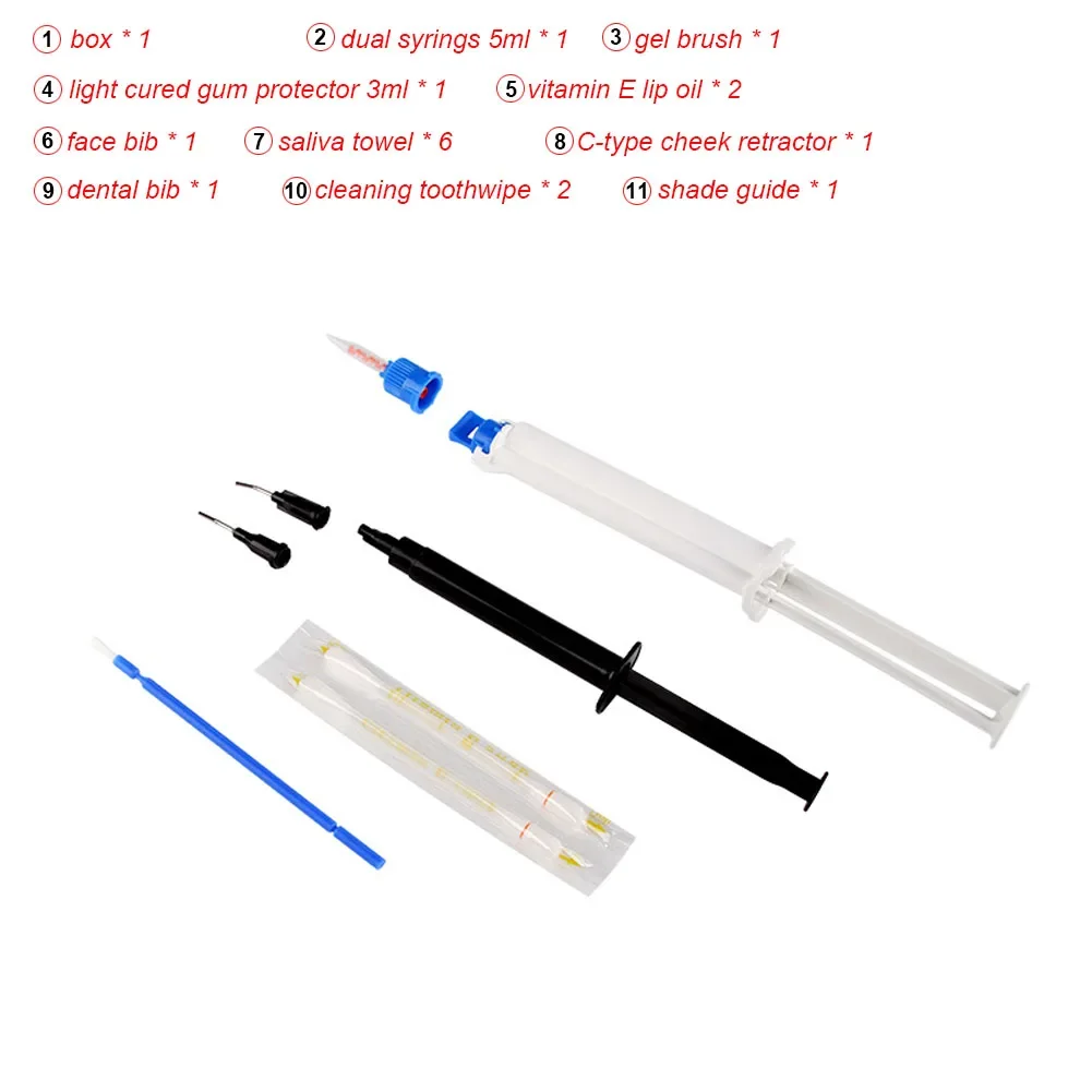 치과의사 클리닉 치아 미백 키트, 35% HP 이중 배 - Teeth Whitening Gingival Barrier 리뷰 및 가격
