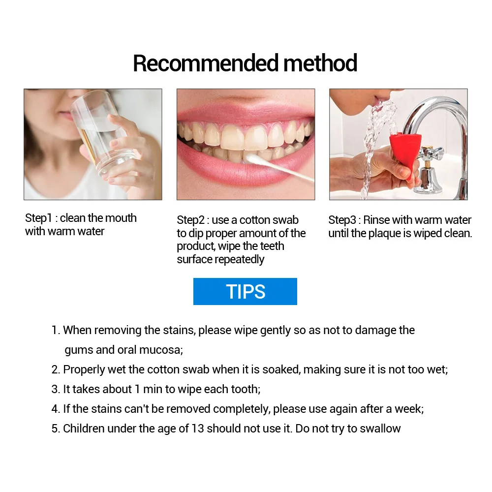 FTEENPLY 치아 미백 에센스 파우더 구강 위생 청 - Teeth Whitening Near Me 리뷰 및 가격