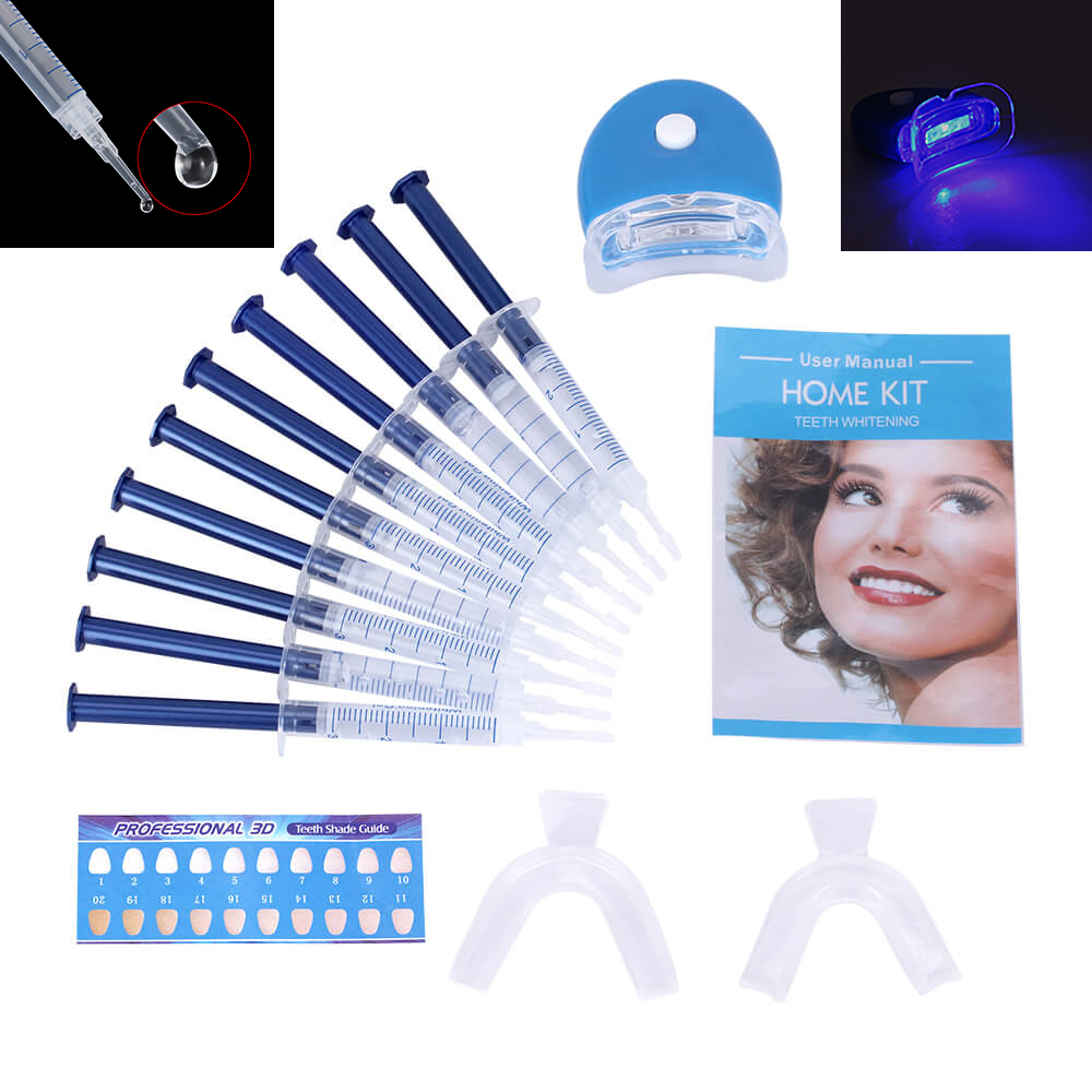 1 세트 치아 미백 44% 과산화물 치과 표백 시스템  - Teeth Whitening Near Me 리뷰 및 가격