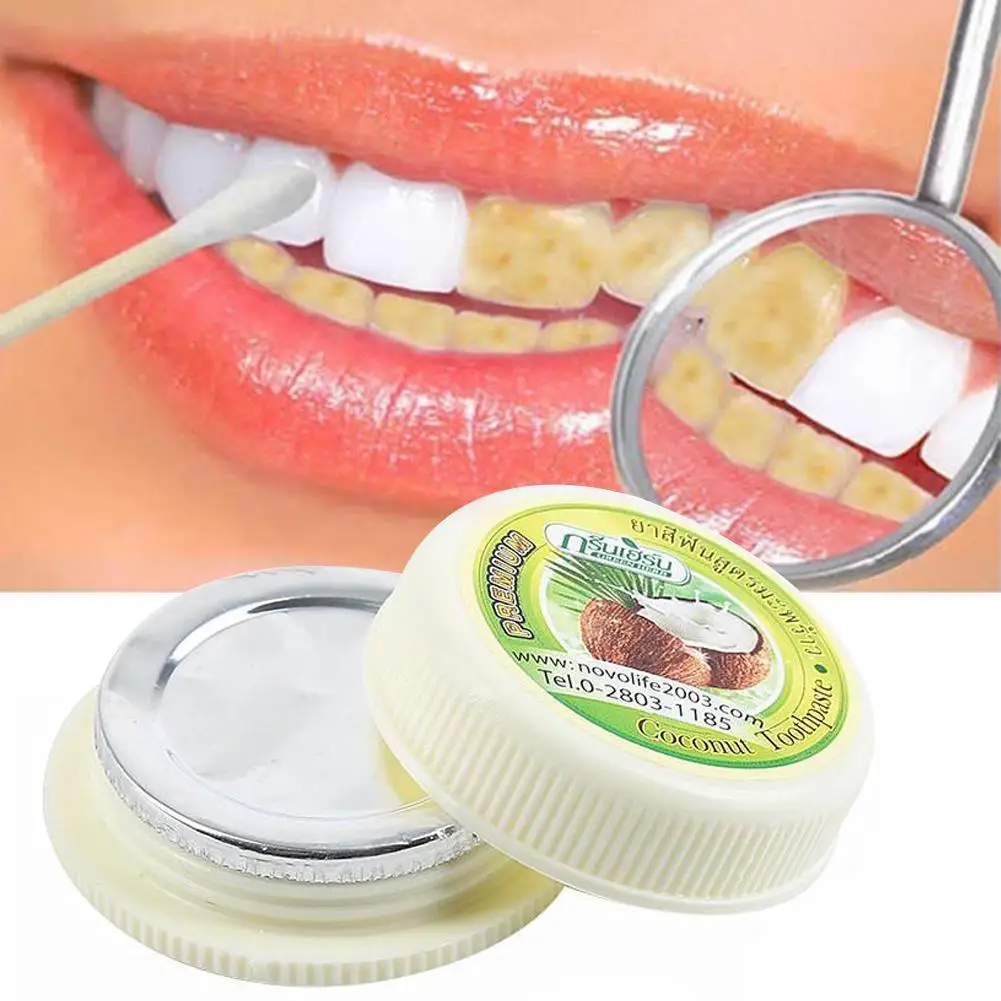 25g 라시안 타이 클로브 코코넛 치약 콤보 허브 화이 - Teeth Whitening In Thailand 리뷰 및 가격