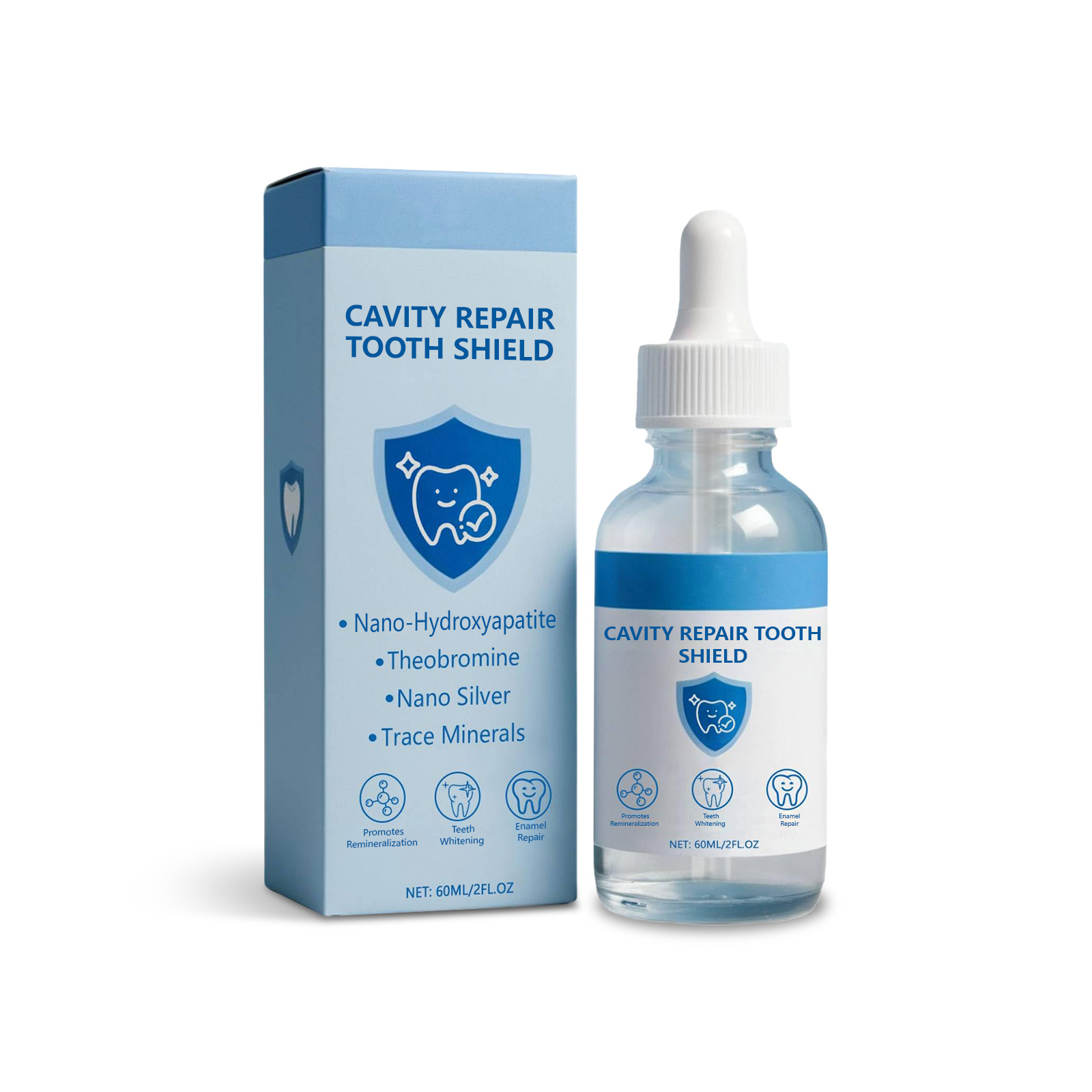 구멍 복구 치아 세럼 순한 치과 관리 액체 치아 미백  - Teeth Whitening Serum 리뷰 및 가격