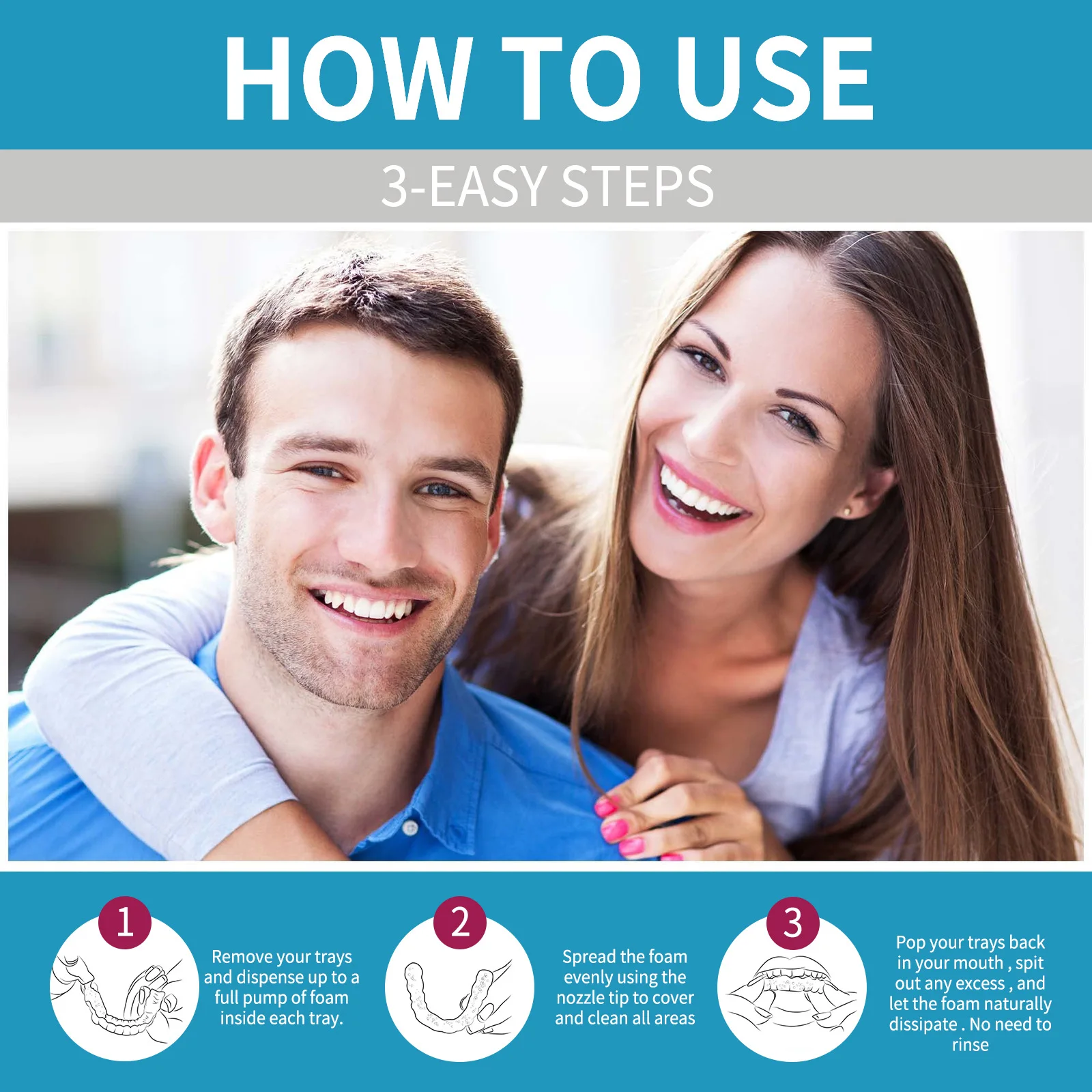 Aligner 틀니 클리너 폼 딥 클리닝 교정기 얼룩  - Teeth Whitening Cream 리뷰 및 가격