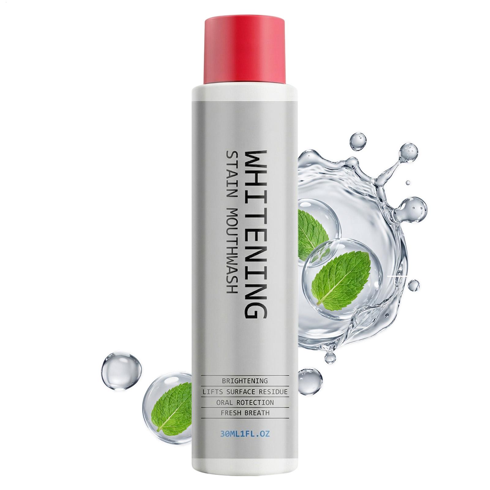 30ml 얼룩 제거 구강청결제, 냄새 제거, 치아 미백 - Whitening Mouthwash 리뷰 및 가격