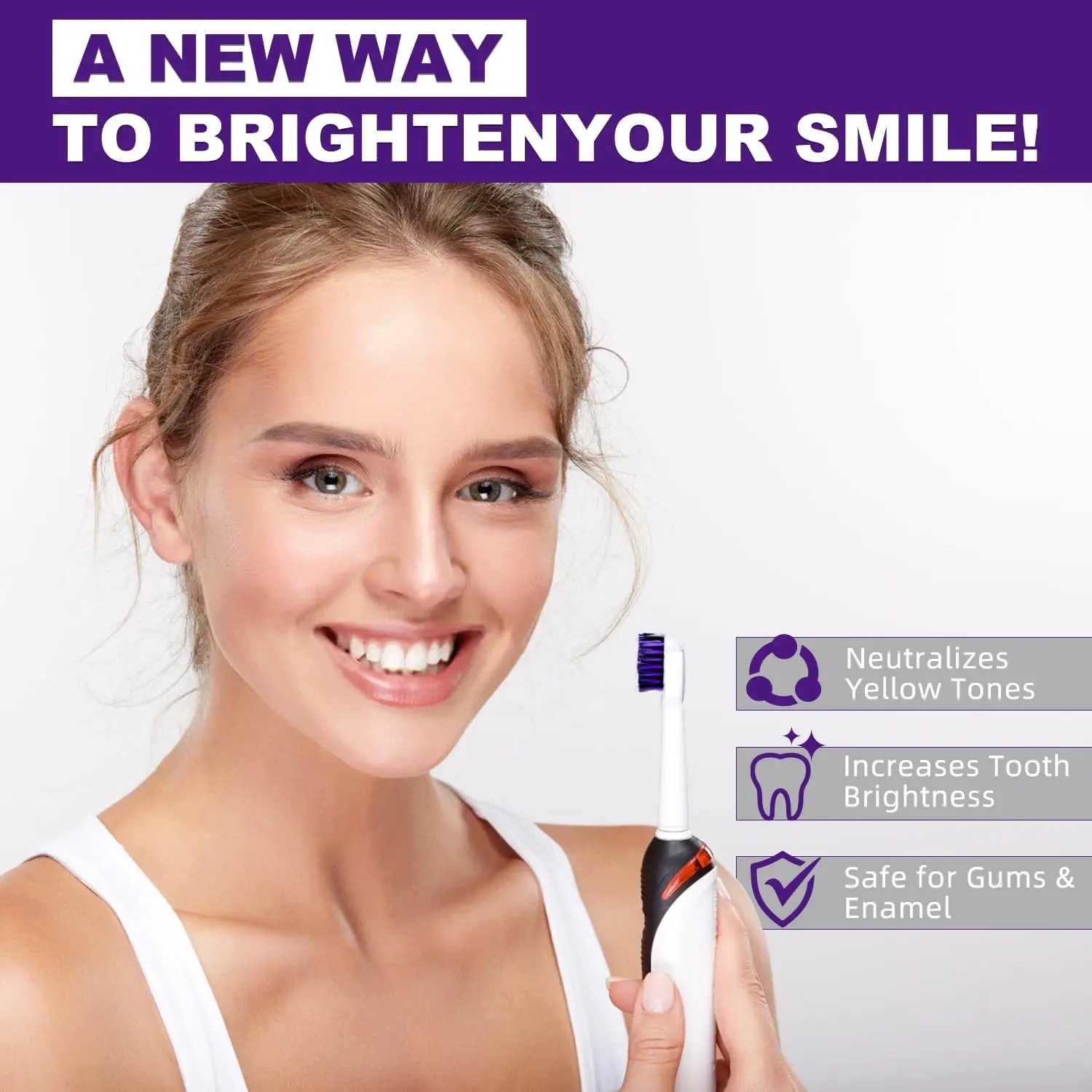 효과적인 보라색 교정기 세럼 화이트닝 치약 호흡 청량감 - Teeth Whitening Xylitol 리뷰 및 가격