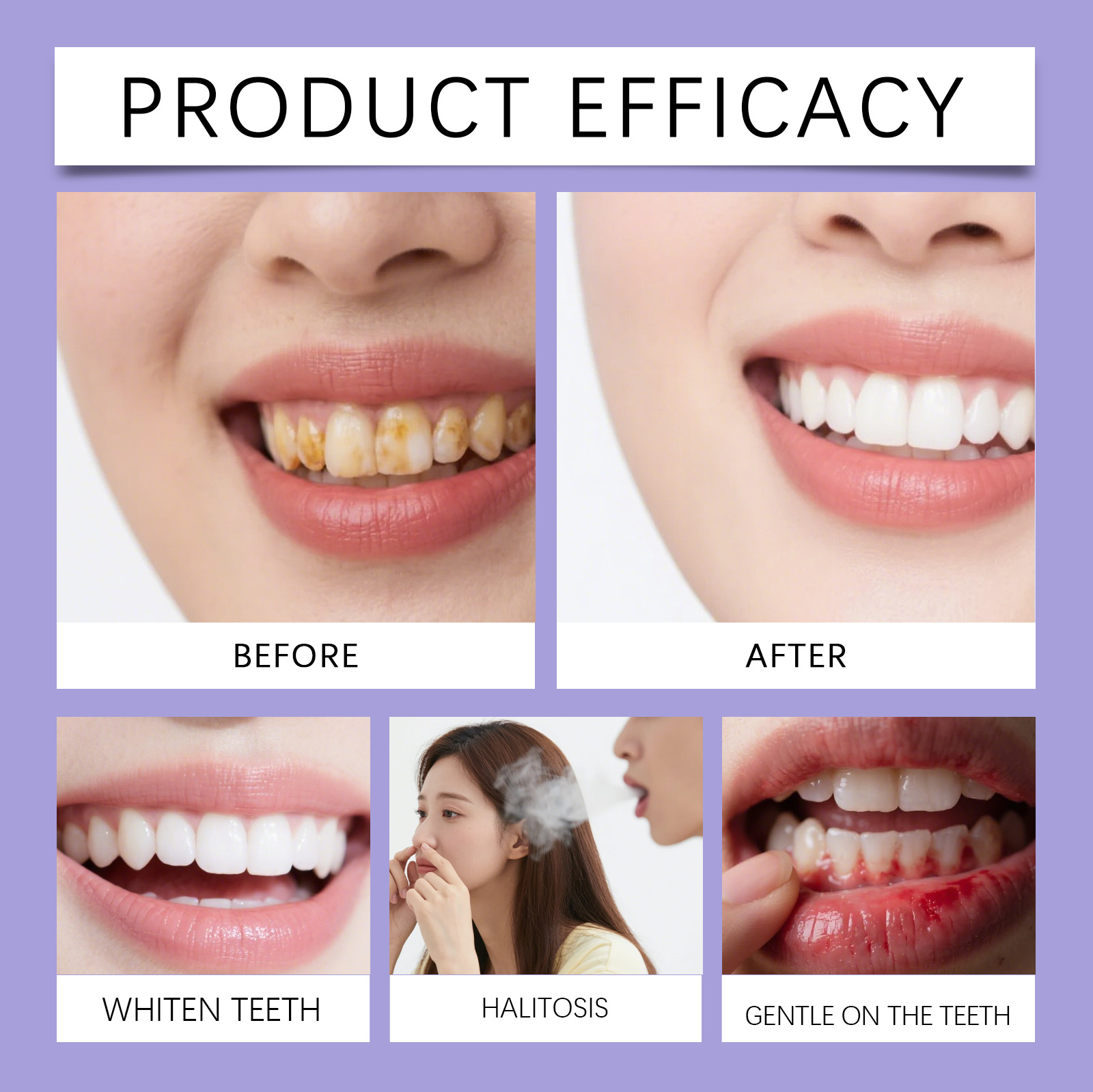 천연 민트 향의 보라색 구강 청결제, 알코올 무첨가,  - Teeth Whitening Xylitol 리뷰 및 가격