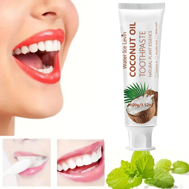 코코넛 오일 치약 100g 천연 식물 에센스 치아 미백 - Teeth Whitening Cream 리뷰 및 가격