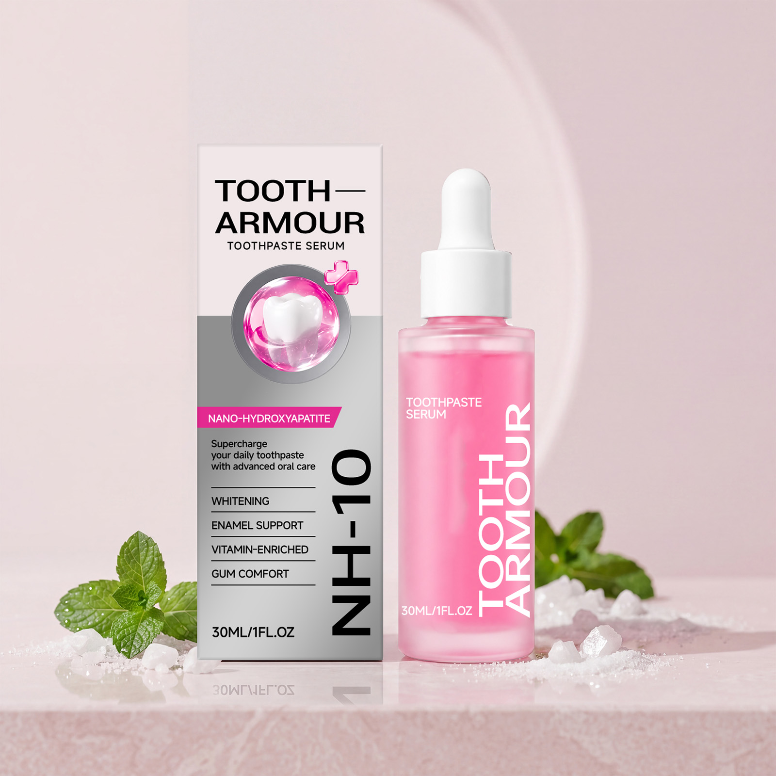 나노-하이드록시아파타이트 치아 미백 세럼 딥 클린 얼룩 - Teeth Whitening Serum 리뷰 및 가격