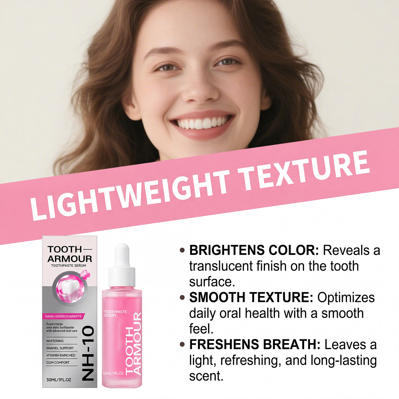 나노-하이드록시아파타이트 치아 미백 세럼 딥 클린 얼룩 - Teeth Whitening Serum 리뷰 및 가격